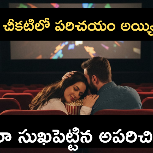 థియేటర్ లో పరిచయం అయ్యిన ఆంటీని సుఖపెట్టిన అపరిచితుడు | Romantic Stories Telugu